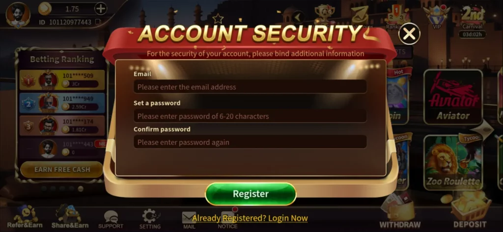 How to Sign In to RoyalX Casino